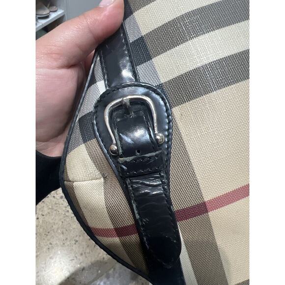 Burberry Nova Checkered PVC Shoulder Bag - Good Condition with Dustbag - Picture 4 of 9